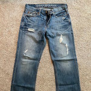 American Eagle Distressed Bootcut Jeans sz 30x32 - Like new